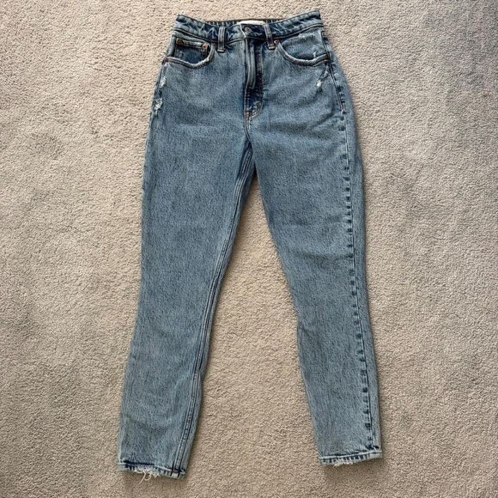 Abercrombie and Fitch Skinny High Rise Jeans Curve Love, Size 25/0R
